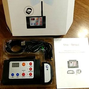 Intelligent 2-in-1 wireless dog fence & remote